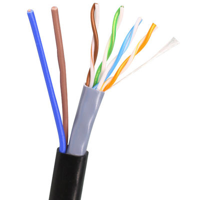 Ενάντιο στη φθορά 300m UTP Cat5e σακάκι PVC καλωδίων για πολλές χρήσεις πρακτικό