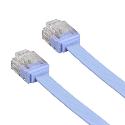 Επίπεδο καλώδιο Ethernet Cat6 ανθεκτικό στην υπεριώδη ακτινοβολία Αδιάβροχο για υπολογιστή
