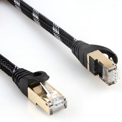 Πλεκτό καλώδιο δικτύου 10 Gbps, καλώδιο RJ45 Cat 7 για Gigabit Ethernet
