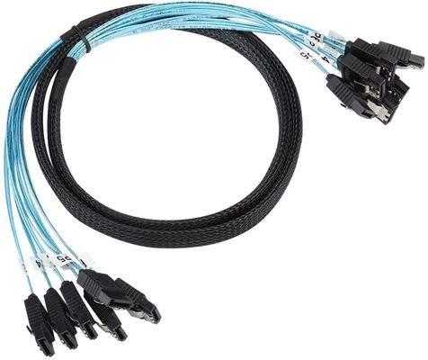 Θηλυκό καλώδιο 6Gbps SATA ΙΙΙ HDD 7pin λουριών καλωδίων θραυστών σε 7pin για τον κεντρικό υπολογιστή