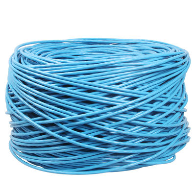 Καλώδιο μπαλωμάτων γατών 5e AWG UTP Cat6 24 επειδή 0,51 σακάκι 4 ζευγάρια 305m IPVC
