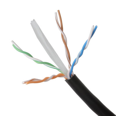 Σταθερή γάτα 6 24AWG σκοινί μπαλωμάτων UTP, γάτα 6 μπαλωμάτων συνδετήρων RJ45 καλώδιο