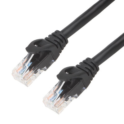 Σταθερή γάτα 6 24AWG σκοινί μπαλωμάτων UTP, γάτα 6 μπαλωμάτων συνδετήρων RJ45 καλώδιο