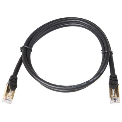 Ανθεκτική γάτα 7 υψηλή ταχύτητα Gigabit 10Gbps 600MHZ καλωδίων μπαλωμάτων Ethernet