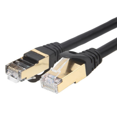 Ανθεκτική γάτα 7 υψηλή ταχύτητα Gigabit 10Gbps 600MHZ καλωδίων μπαλωμάτων Ethernet