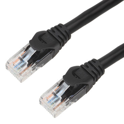 καλώδιο γατών 6a UTP 10Gps 24AWG, γάτα 6a Amp σκοινιού μπαλωμάτων σακακιών PVC BC7/0.2