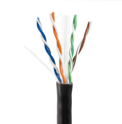 23AWG Practical Cat6 Lan Cable BC 0,57 UTP PVC Jacket 4 Pairs 305m