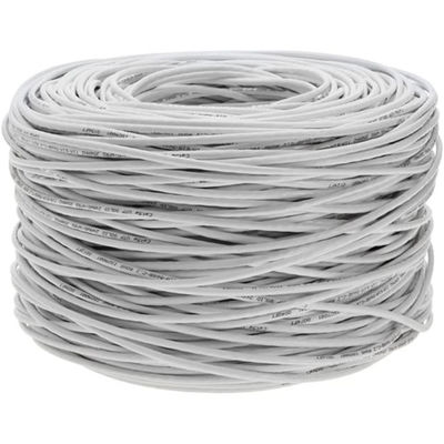 Καλώδιο ODM Cat6a 24AWG CCA Ethernet, σακάκι PVC 305m 1000ft 10Gbps