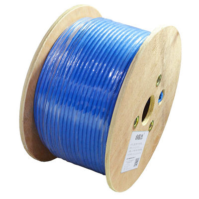 Υψηλή ταχύτητα 20Gbps 24AWG καλωδίων του τοπικού LAN δικτύων Cat7 cOem επειδή σακάκι PVC S/FTP 4 ζευγάρια