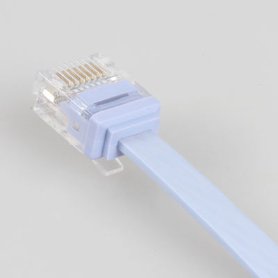 Επίπεδο καλώδιο Ethernet Cat6 ανθεκτικό στην υπεριώδη ακτινοβολία Αδιάβροχο για υπολογιστή
