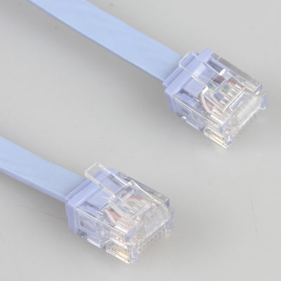 Επίπεδο καλώδιο Ethernet Cat6 ανθεκτικό στην υπεριώδη ακτινοβολία Αδιάβροχο για υπολογιστή