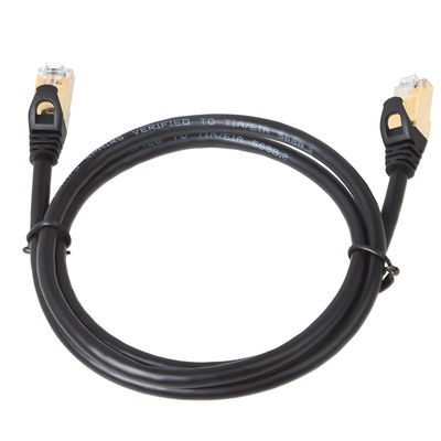 HDPE ανθεκτικός Cat6a CCA καλωδίων του τοπικού LAN αγωγός αργιλίου χαλκού ντυμένος
