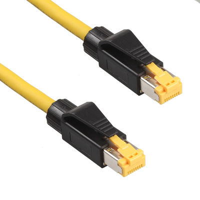 Βιομηχανικά Ethernet cOem σκοινιά μπαλωμάτων καλωδίων ODM Cat6 ανθεκτικά στη θερμότητα