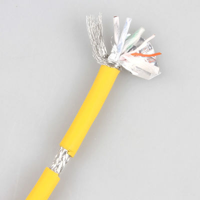 Βιομηχανικά Ethernet cOem σκοινιά μπαλωμάτων καλωδίων ODM Cat6 ανθεκτικά στη θερμότητα
