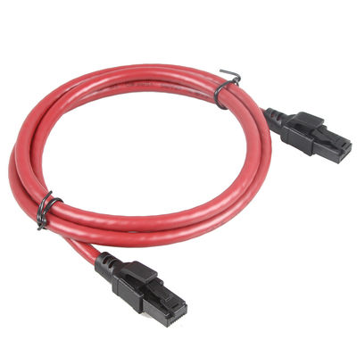 Cat6 διπλή θήκη 24 AWG καλωδίων Ethernet δικτύων υπαίθρια 24 FT