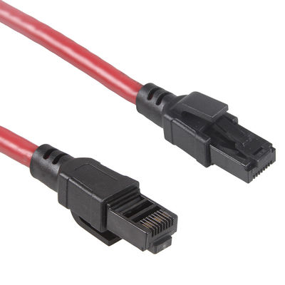Cat6 διπλή θήκη 24 AWG καλωδίων Ethernet δικτύων υπαίθρια 24 FT