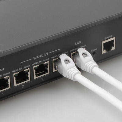 Χαλκός 7/0.2 καλωδίων του τοπικού LAN γατών 6a Ethernet cOem σακάκι PVC/LSZH με το συνδετήρα RJ45