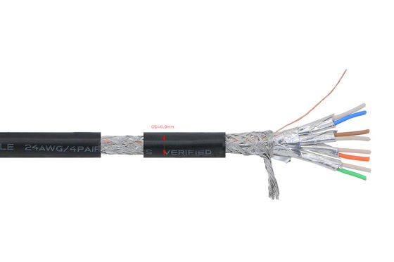 10Gbps Shielded Cat7 Patch Cord 600MHz High Speed ​​Multipurpose