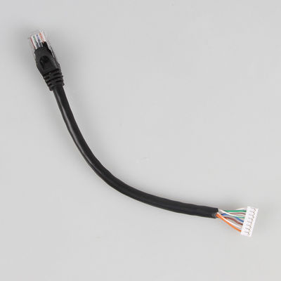 Ανθεκτικό καλώδιο γατών 5e AWG 22 Ethernet, γυμνό καλώδιο χαλκού JST RJ45 Cat5e