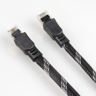 Καλώδιο δικτύου Heavy Duty Rj45 Cat8, νάιλον πλεγμένο καλώδιο Patch Cat 8