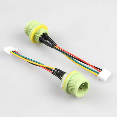 IP68 αδιάβροχος βιομηχανικός συνδετήρας M16 4pins καλωδίων λουριών καλωδίων σε XH2.5