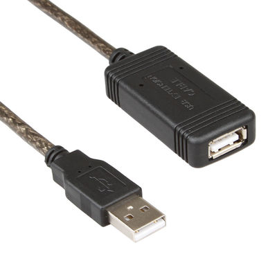 Ανθεκτικό καλώδιο επαναληπτών PVC USB ενεργό, καλώδιο επέκτασης επαναληπτών 30M USB