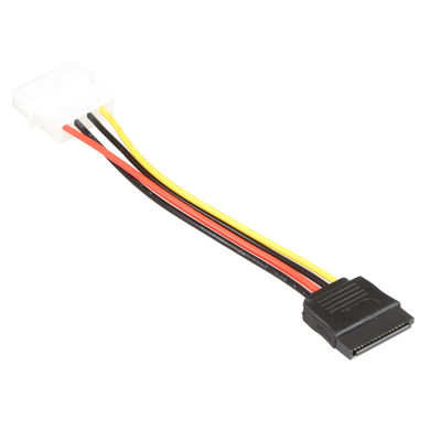 Άνδρα-γυναίκας θραύστης Molex 4 καλωδίων Drive Υ SATA σκληρός καρφίτσα ανθεκτική