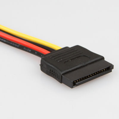 Άνδρα-γυναίκας θραύστης Molex 4 καλωδίων Drive Υ SATA σκληρός καρφίτσα ανθεκτική