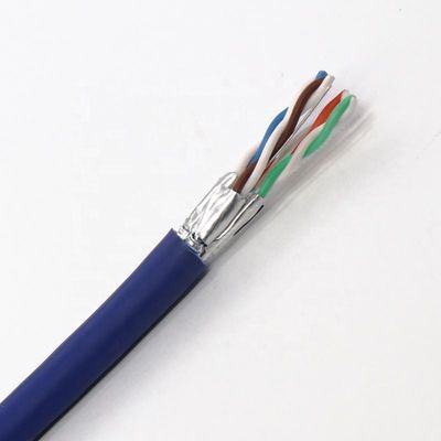 Στερεό καλώδιο δικτύων UTP Cat5e 4 CCA αγωγών ζευγάρια σακακιών PVC