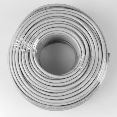 Shielded Twisted Pair Network Cat 7 Cable 100meters 305m Grey Color