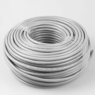 Shielded Twisted Pair Network Cat 7 Cable 100meters 305m Grey Color