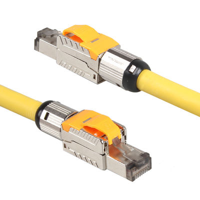 Καλώδιο τερματικού πεδίου Cat 7 STP, RJ45 8P8C Modular Plug Cat 7 Patch καλώδιο