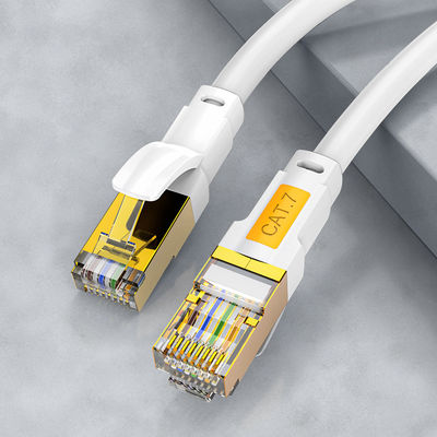 10Gbps Shielded Cat7 Patch Cord 600MHz High Speed ​​Multipurpose