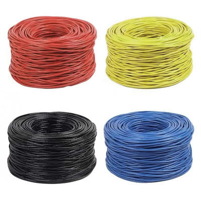 23AWG Practical Cat6 Lan Cable BC 0,57 UTP PVC Jacket 4 Pairs 305m