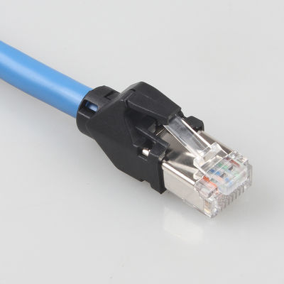 Καλώδιο Cat6a S/FTP Ethernet 6 RJ45 δικτύων σκοινιού μπαλωμάτων βιομηχανικών έλξης αλυσίδων πόδια καλωδίων δικτύων